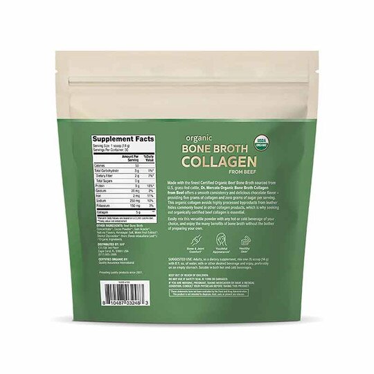 Organic Bone Broth Collagen Powder, DRM